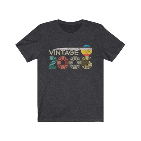 Vintage 2006 Shirt 15th Birthday 16th born in 2006 Gift Birthday