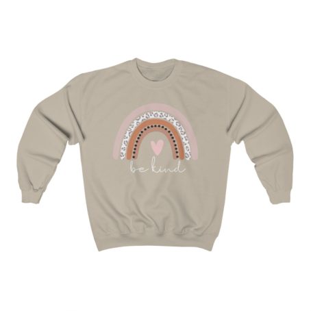 Saying sweatshirts for women Be kind sweater Boho Inspiring Kindness